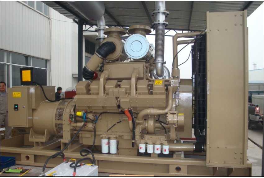 潍城应急800kw康明斯高压系列柴油发电机组